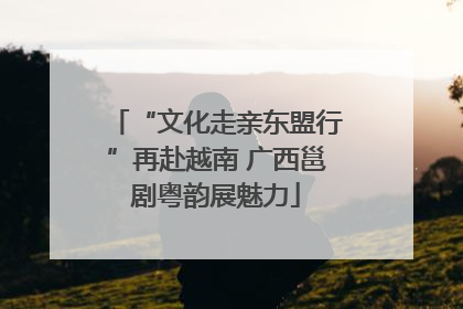 “文化走亲东盟行”再赴越南 广西邕剧粤韵展魅力