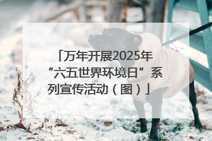 万年开展2025年“六五世界环境日”系列宣传活动（图）