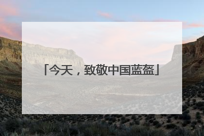 今天，致敬中国蓝盔