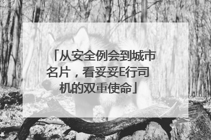 从安全例会到城市名片，看妥妥E行司机的双重使命