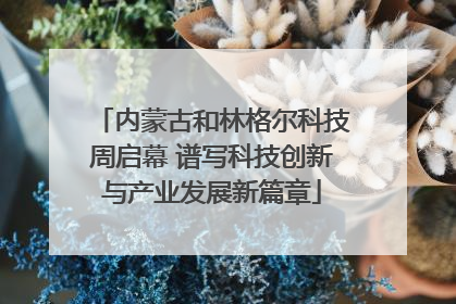 内蒙古和林格尔科技周启幕 谱写科技创新与产业发展新篇章