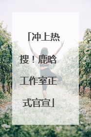冲上热搜！鹿晗工作室正式官宣