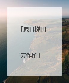 夏日梯田劳作忙