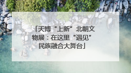 天博“上新”北朝文物展：在这里“遇见”民族融合大舞台