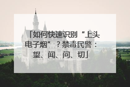 如何快速识别“上头电子烟”？禁毒民警：望、闻、问、切