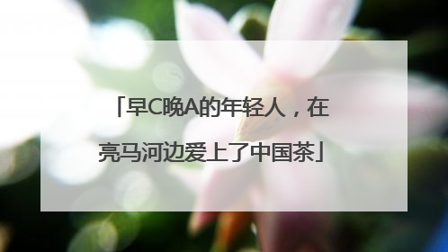 早C晚A的年轻人，在亮马河边爱上了中国茶