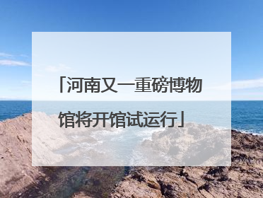 河南又一重磅博物馆将开馆试运行