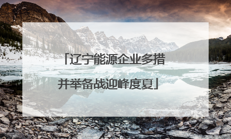 辽宁能源企业多措并举备战迎峰度夏