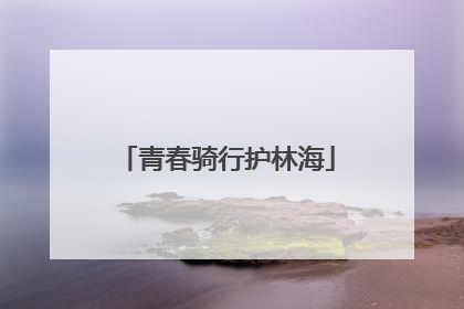 青春骑行护林海