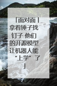 面对面丨拿着锤子找钉子 他们的开源模型让机器人能“上学”了