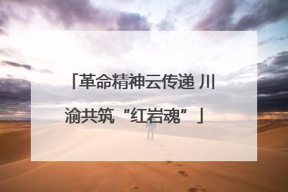 革命精神云传递 川渝共筑“红岩魂”