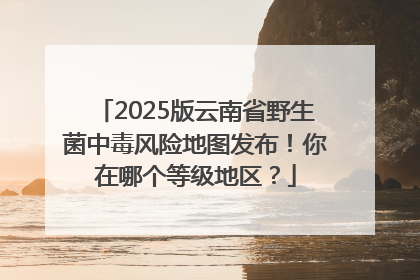 2025版云南省野生菌中毒风险地图发布！你在哪个等级地区？
